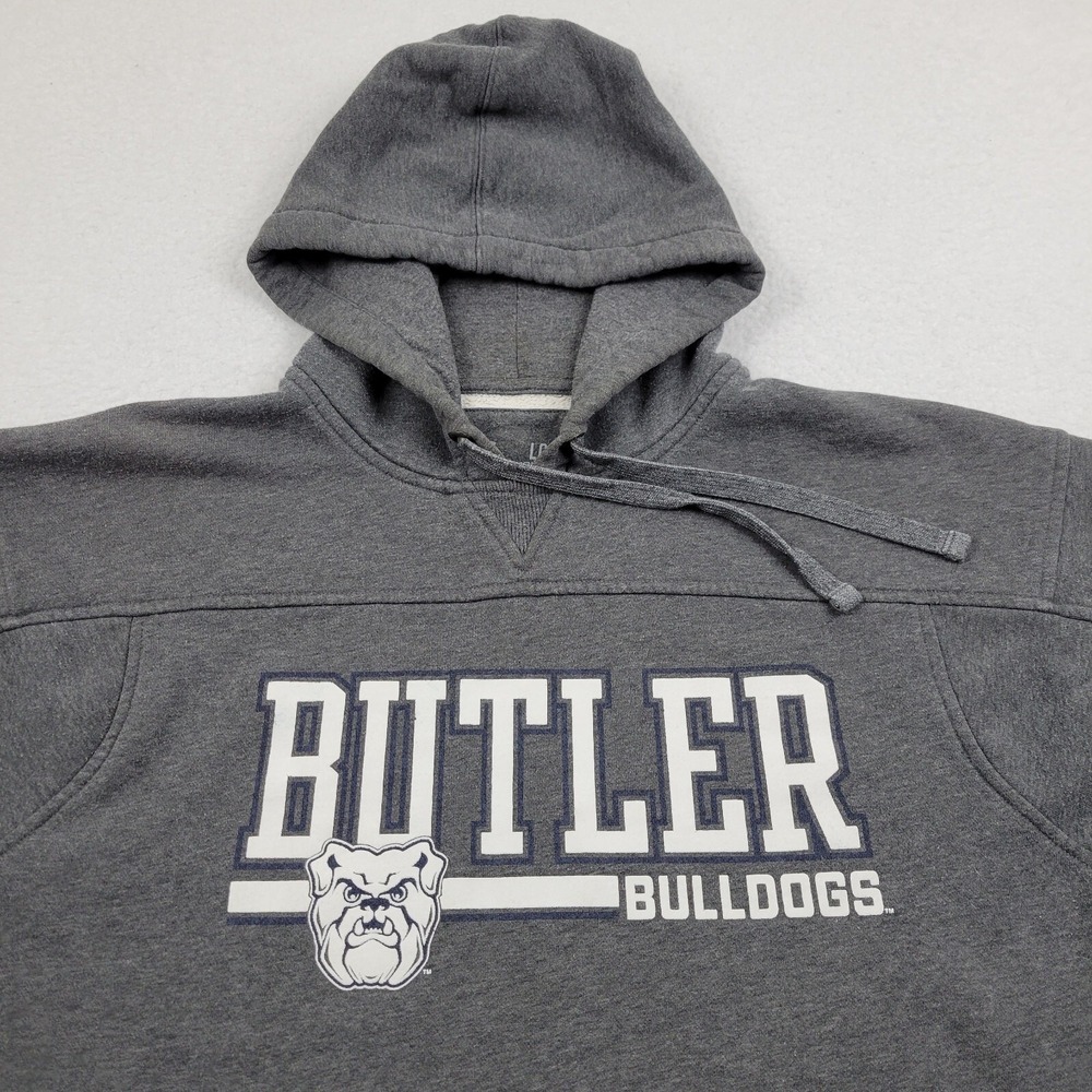 Under Armour Storm Butler Bulldogs Hoodie Mens Large Gray Coldgear Pullover L